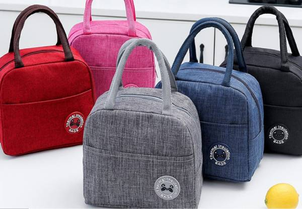 Waterproof Portable Lunch Bag - Five Colours Available & Option for Two