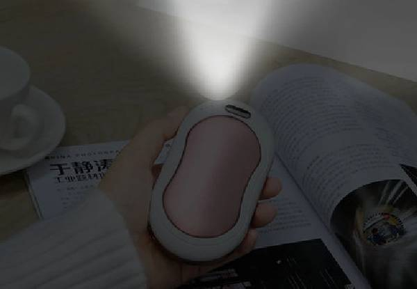 Rechargeable 10000Mah Hand Warmer - Two Colours Available