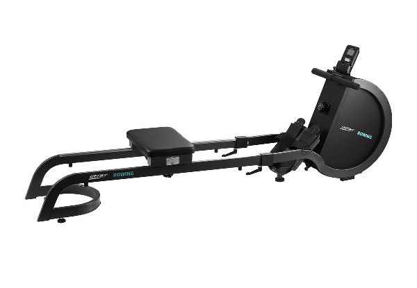 Foldable Double Slide Rail Rowing Machine