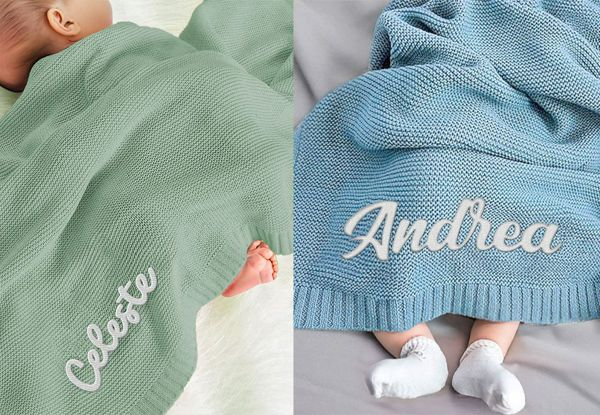 Personalised Embroidery Nap Blankets