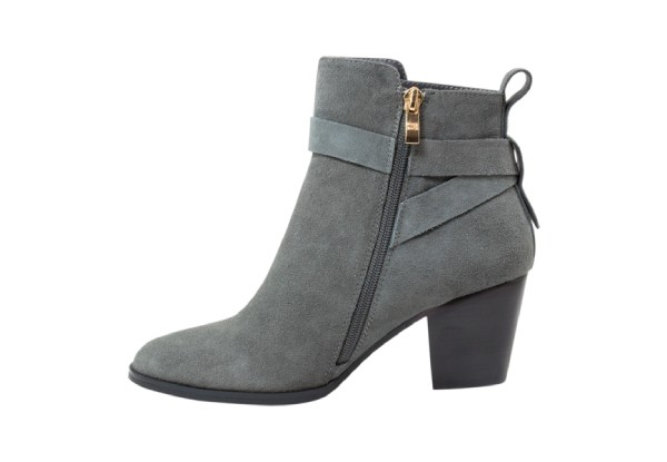 Auzland UGG Ladies High Heel Leather Boots - Two Colours & Six Sizes Available