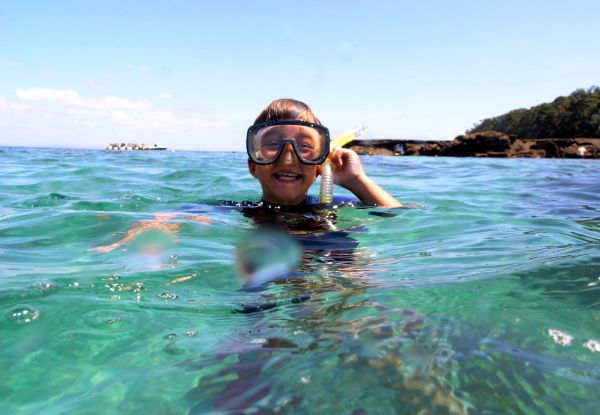 Two-Hour Mask, Snorkel & Fin Hire for One-Person at Goat Island