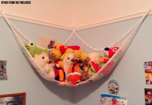 Hammock Toy Organiser - Four Colours & Two Sizes Available