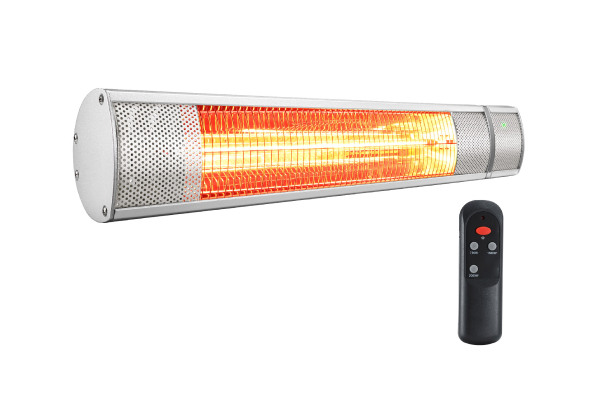 Electric 2000W Halogen Infrared Heater with Remote