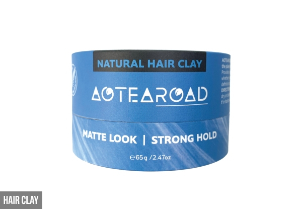 Aotearoad Natural Deodorant & Strong Hold Hair Clay - Two Options Available