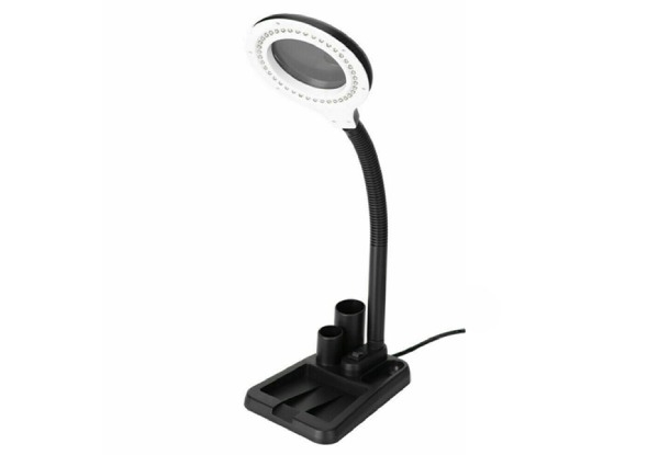 Magnifying Lamp with 10x Magnification