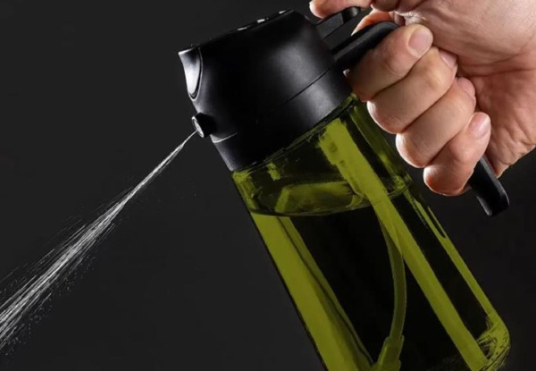 Two-in-One 470ml Oil Dispenser - Available in Two Colours & Option for Two-Pack