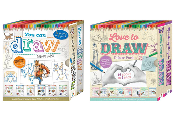 Love to Draw or You Can Draw Twin Binder Packs
