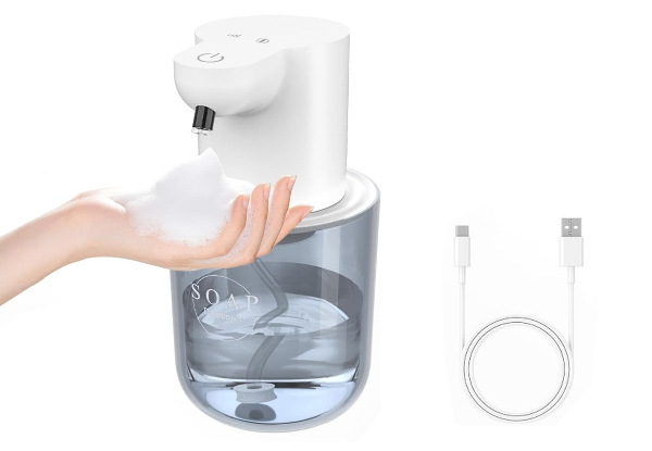 Automatic Touchless Soap Dispenser - Two Colours & Option for Two-Pack Available