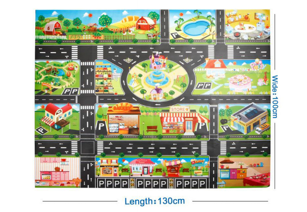 Kids Floor Play Mat Rug - Option for Two