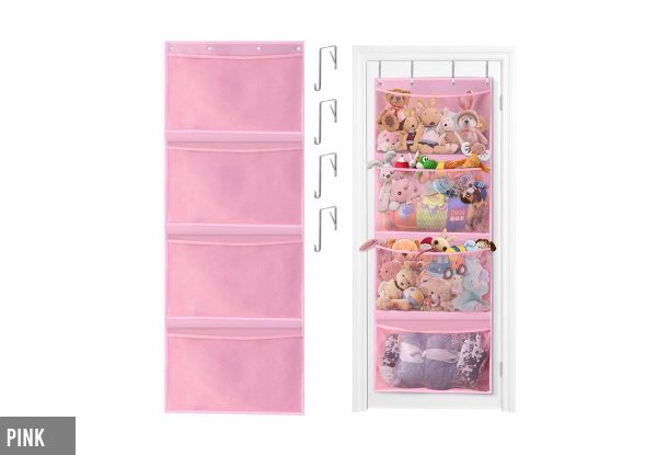 Over The Door Closet Organiser - Three Colours Available