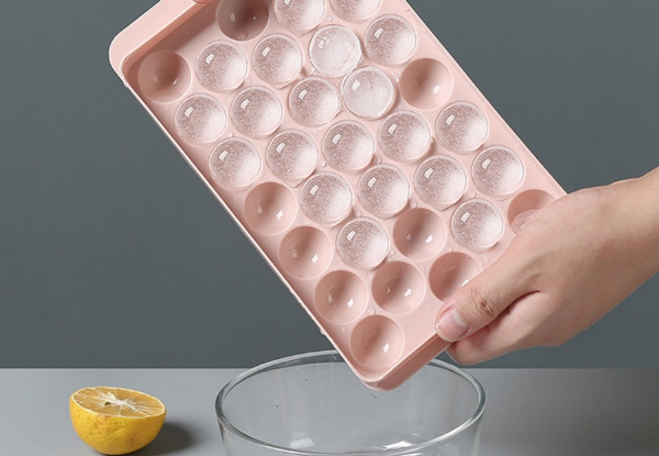 33 Grid Ice Cube Mould - Available in Two Colours & Option for Two-Piece