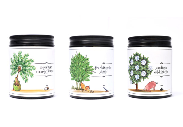 William & Emerson Soy Candle - Three Scents Available with Free Delivery