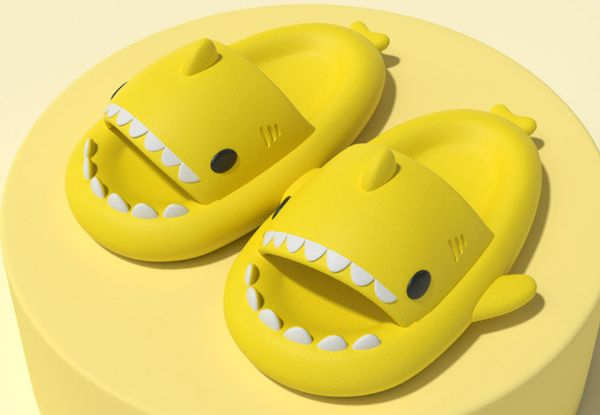 Kids Cute Shark Slippers - Six Colours Available