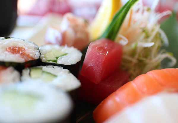 $45 Dinner Voucher for Edo Japanese Restaurant for Two People - Valid Wednesday to Sunday