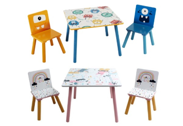 Berry Park Kids Table & Chair Set - Two Options Available