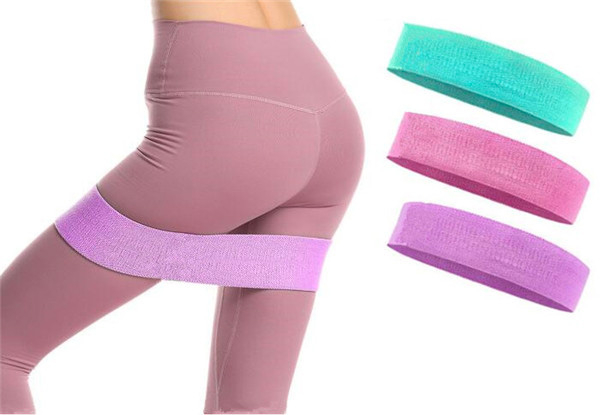 Hip Resistance Bands - Options for Single Band or Set of Bands