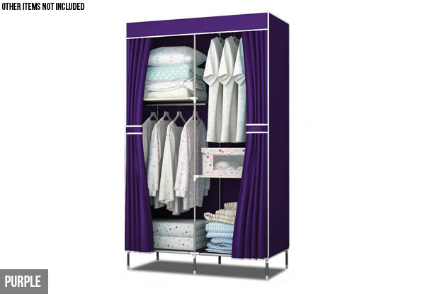 Portable Wardrobe - Two Colours Available