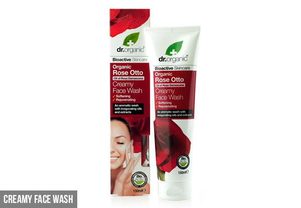 Dr.Organic Rose Otto Skincare Range - 10 Options Available