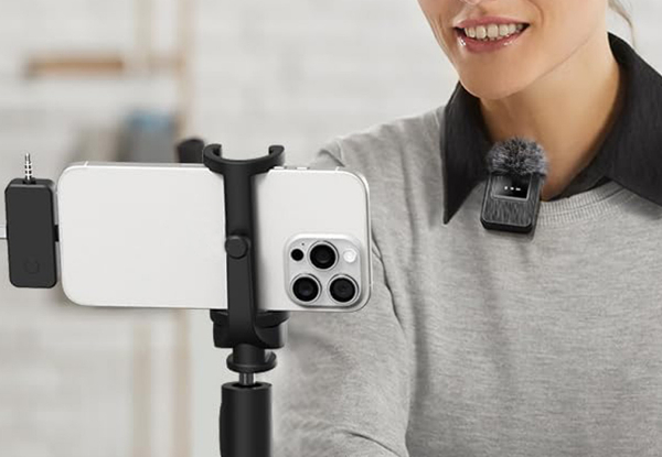 Three-in-One Professional Wireless Lavalier Microphone