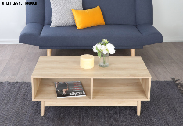 Liberty Asker Two-Cube Coffee Table