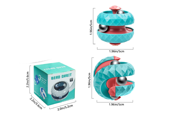 Orbit Cube Puzzle Ball Spinning Toy