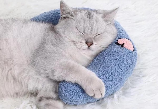 Cozy U-Shaped Pet Pillow - Four Styles Available