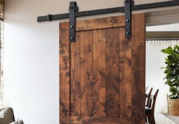 Sliding Barn Door Hardware Track Set - Three Sizes Available