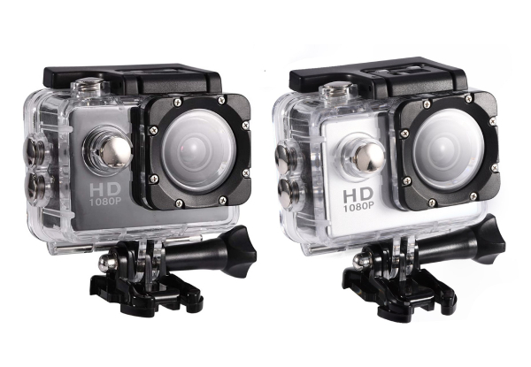 Extreme Sports+ Full HD Action Camera - Two Colours Available - Elsewhere Pricing $59.99