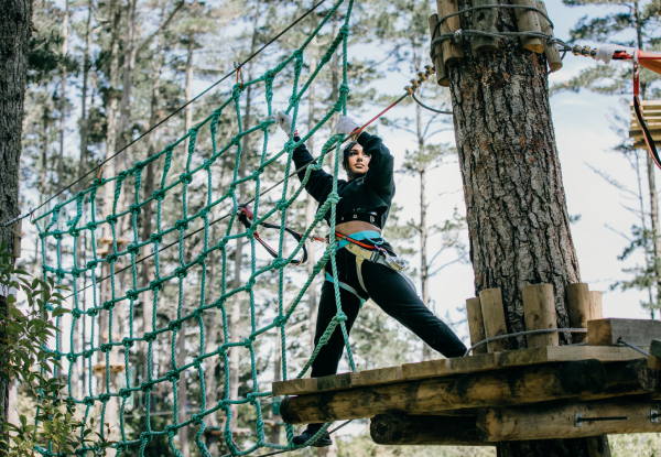 One Adult or Child Admission to The Stix Ultimate Tree Climb - Valid Friday to Sunday