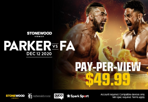 Stonewood Homes Parker vs Fa - Spark Sport Pay-Per-View