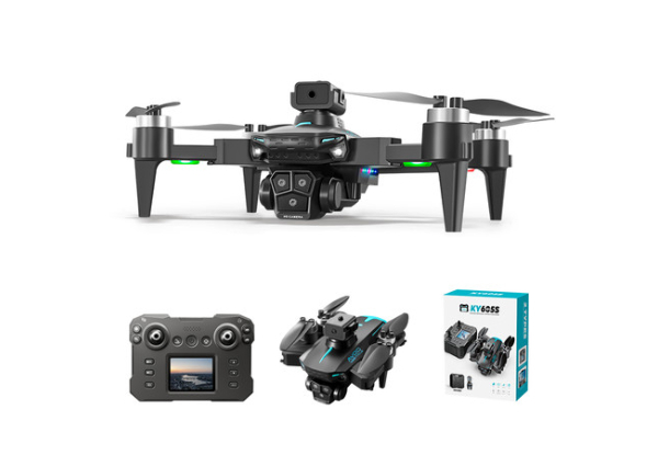 4K Max Drone with Triple Camera, Obstacle Avoidance, Altitude Hold, Aerobatic Rolls & Speed Adjustment