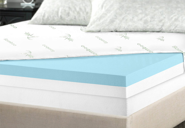 Memory Foam Dual Topper 8cm - Four Sizes Available