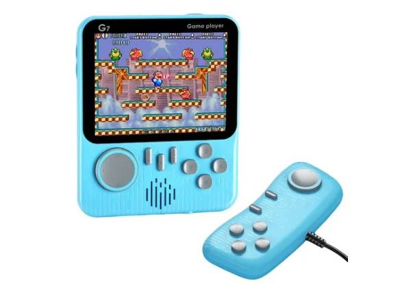 Retro Handheld Game Console - Two Colours Available