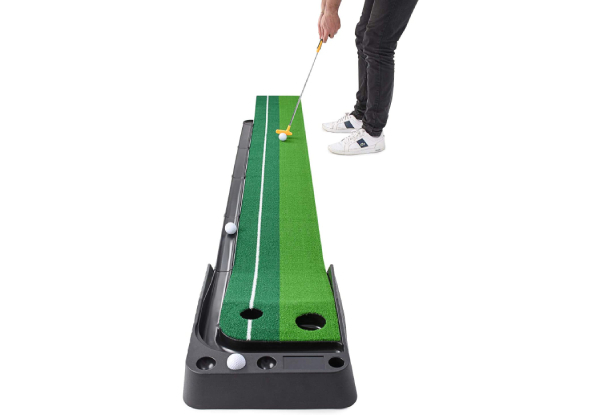 Indoor Mini Golf with Auto Ball Return