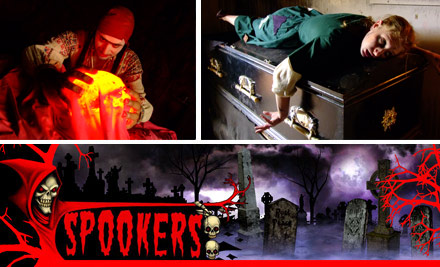 50% off Entry to Creepers & Disturbia at Spookers - 13th, 20th or 27th of January (value up to $30)