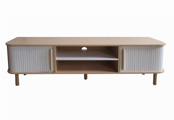Marama Tambour Modern TV Stand - Available in Two Sizes