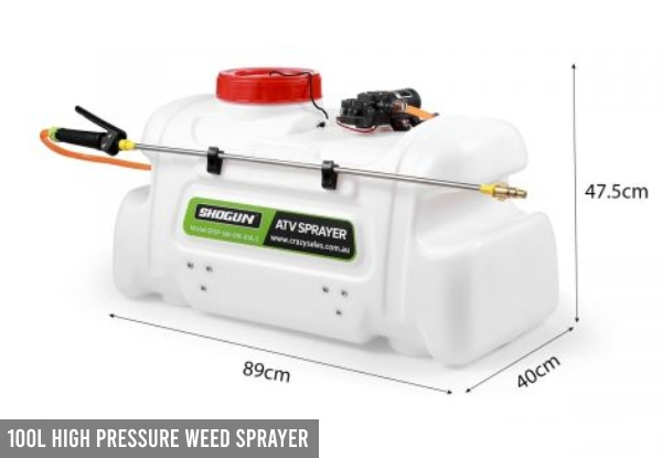 Weed Sprayer Range - Two Options Available