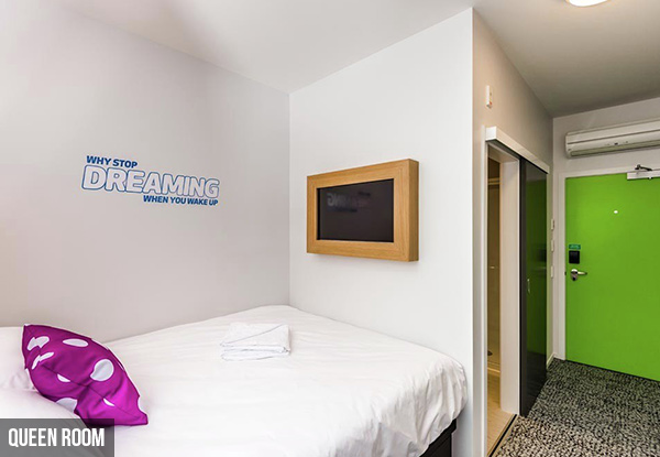 JUCY Snooze Christchurch with Options for Pods or Private Ensuite Rooms