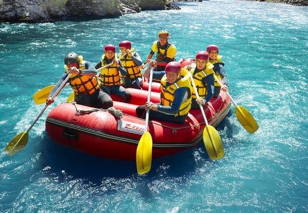 $99 for a Hanmer Guided Rafting Experience & Return Jet Boat Ride for an Adult or $59 for a Child (value up to $169)