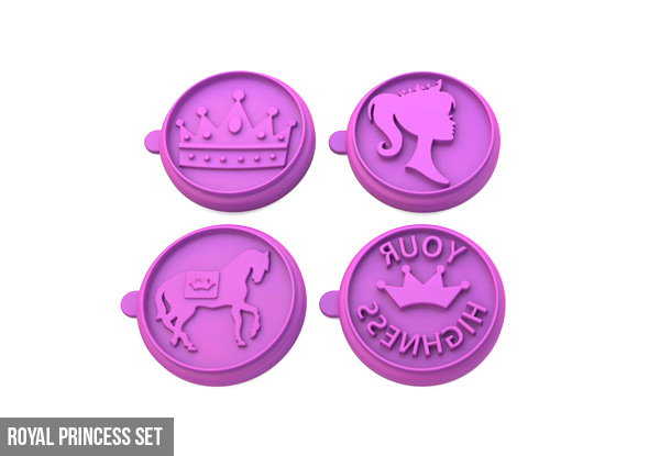 Silicandy Cookie Stamps Set - Four Designs Available
