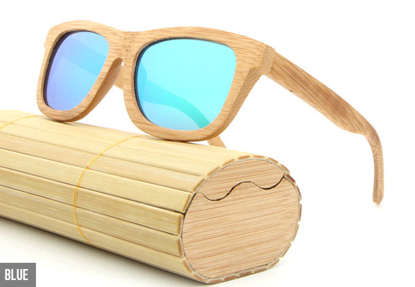 Bamboo Sunglasses - Six Colours Available