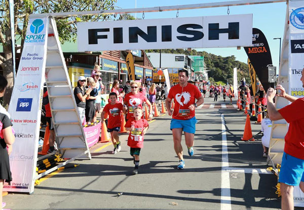 Entry to the The Jennian Homes Mother's Day Fun Run/Walk in Paihia incl. T-Shirt - Sunday 13th May 2018 - Options for Junior & Adult Entries