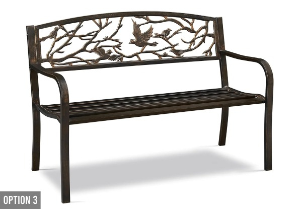 Arteferro Garden Bench - Four Options Available