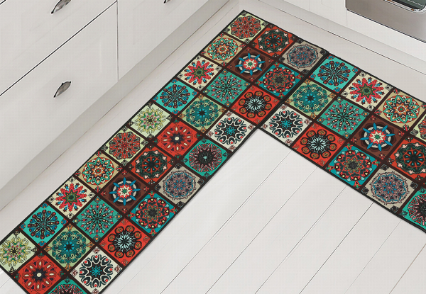 Two-Pack Marlow Non-Slip Floor Mat - Available in Two Styles & Three Sizes