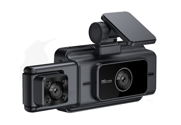 1080P WiFi Three-Channel Car Dash Camera with 32G Memory Card