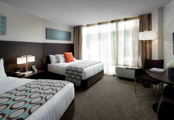 One-Night Luxury Wellington Weekender Stay for Two Adults in a Superior King Room incl. Drinks on Arrival, $20 F&B Daily Credit at the Portlander Restaurant, Late Checkout - Options for Twin Room & up to Three-Nights
