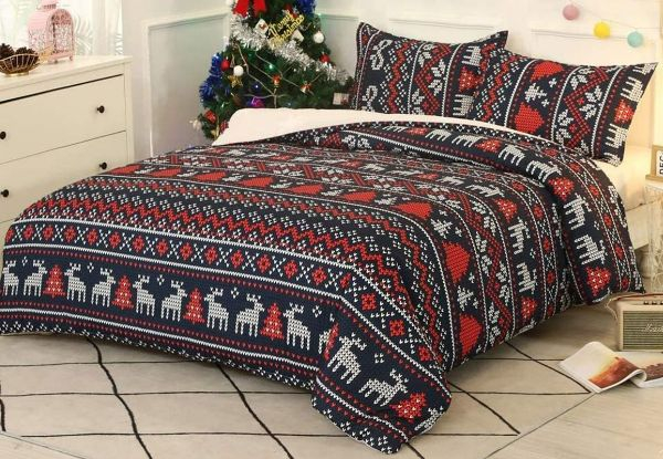 Christmas Duvet Cover Set - Available in Thee Styles & Four Sizes