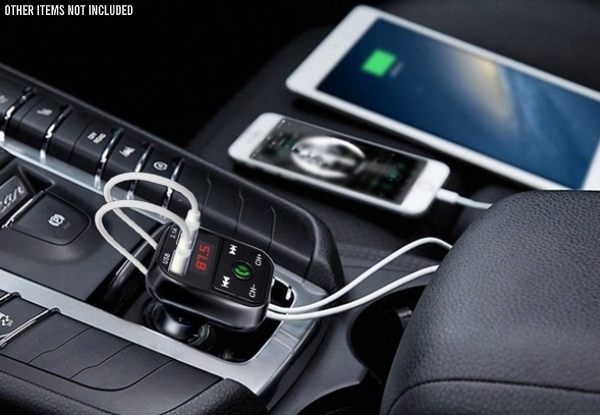 Bluetooth Wireless Car FM Transmitter