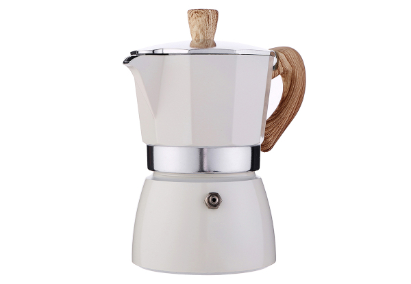 300ml Aluminium Espresso Coffee Maker - Three Colours Available